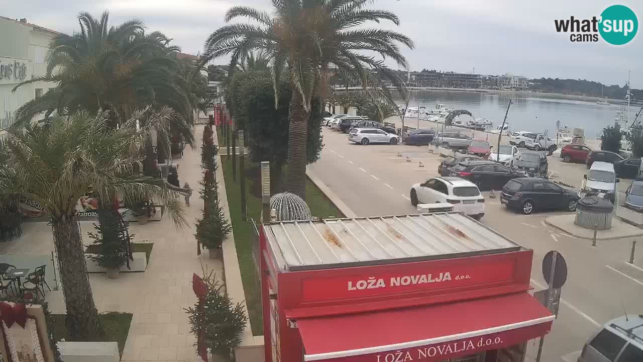 Webcam Novalja – Obala Petra Krešimira IV