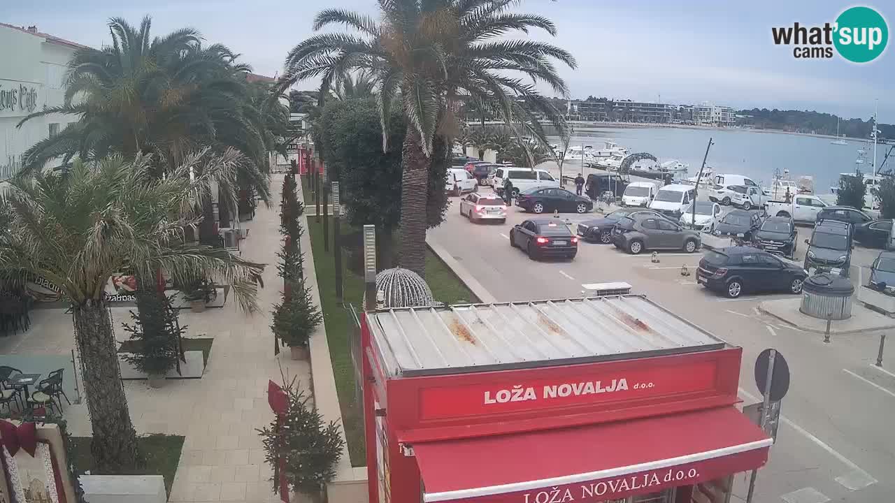 Webcam Novalja – Obala Petra Krešimira IV