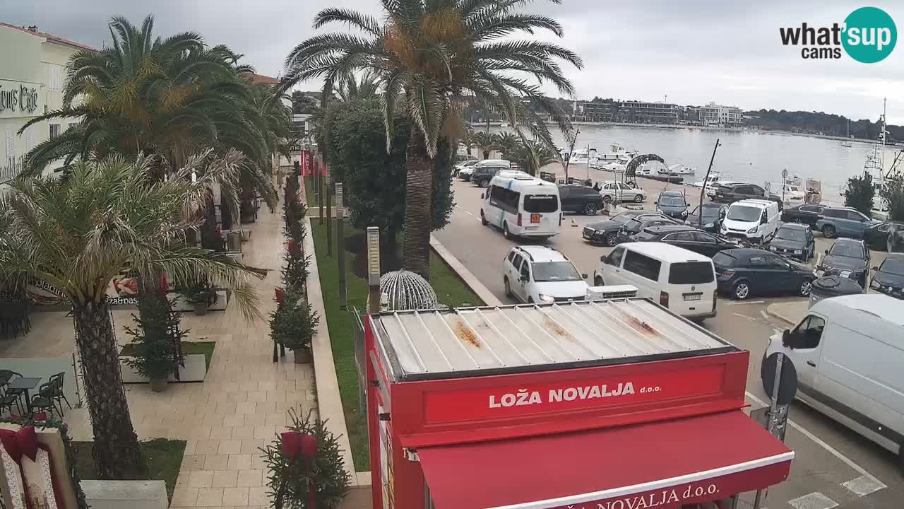 Live cam Novalja – Obala Petra Krešimira IV