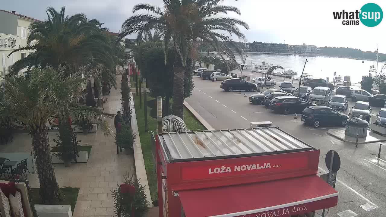 Live cam Novalja – Obala Petra Krešimira IV