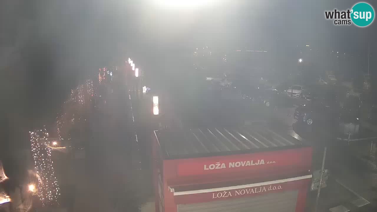 Webcam Novalja – Obala Petra Krešimira IV