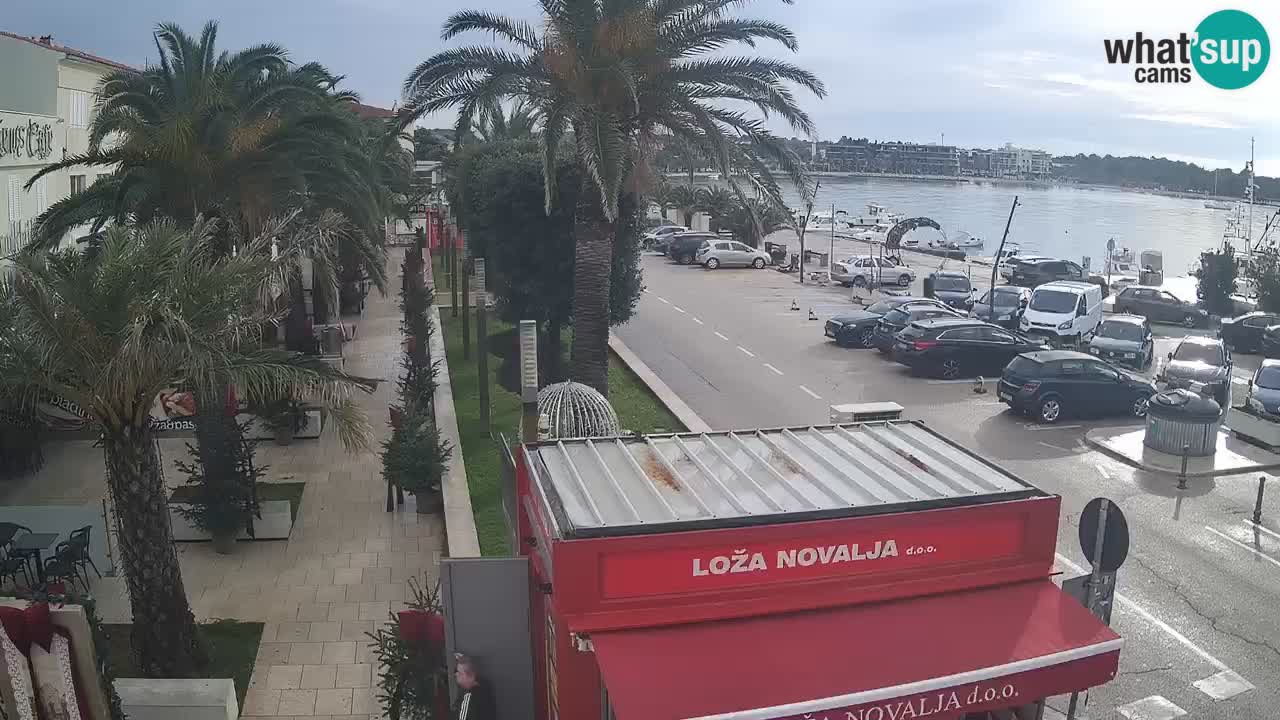 Webcam Novalja – Obala Petra Krešimira IV