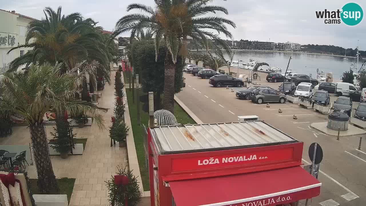 Webcam Novalja – Obala Petra Krešimira IV