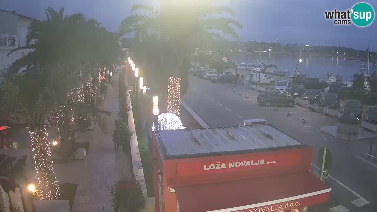 Webcam Novalja – Obala Petra Krešimira IV