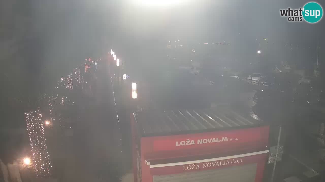 Webcam Novalja – Obala Petra Krešimira IV