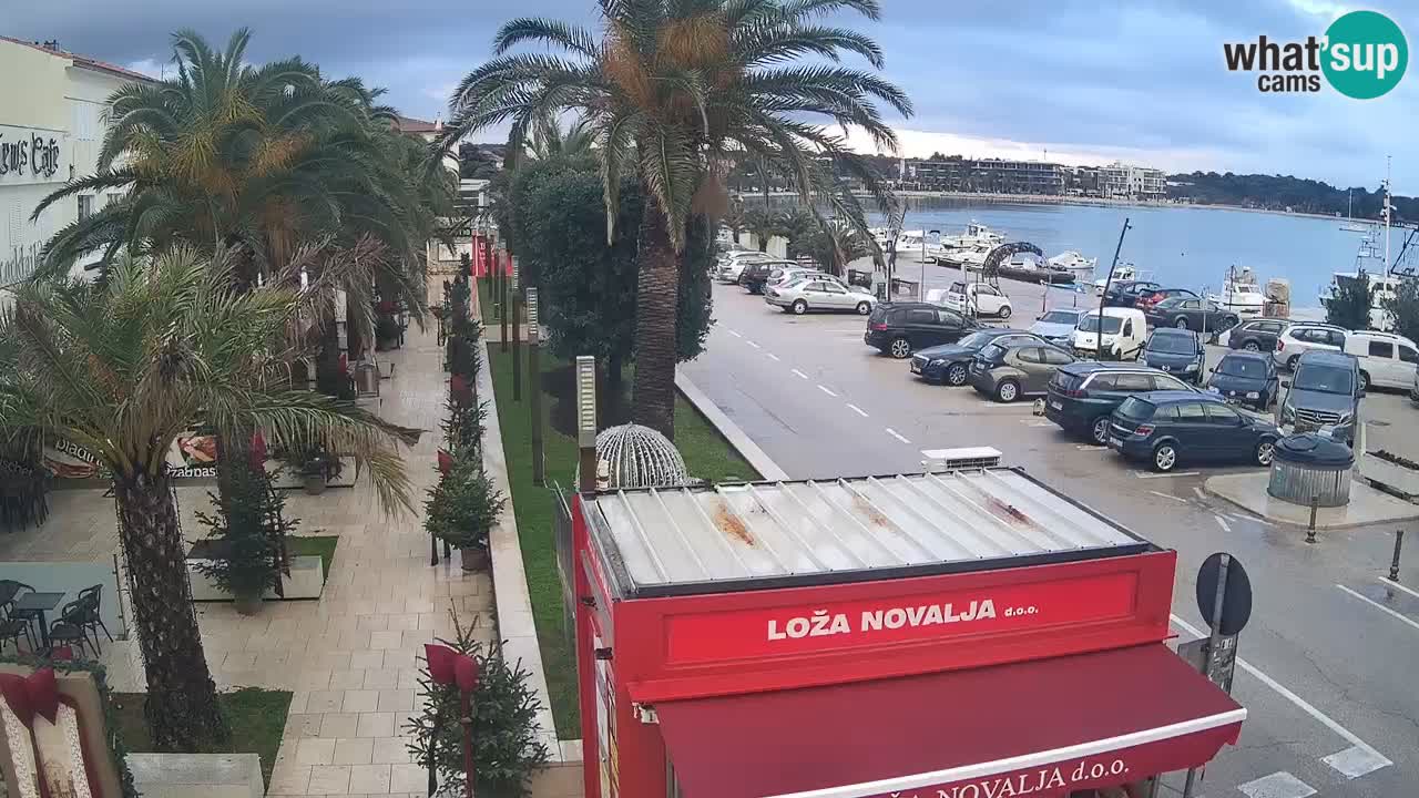 Live cam Novalja – Obala Petra Krešimira IV
