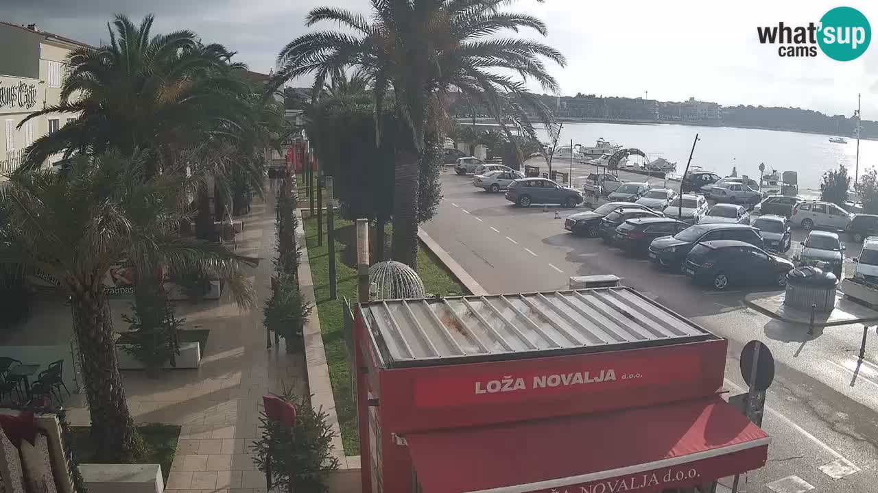 Webcam Novalja – Obala Petra Krešimira IV