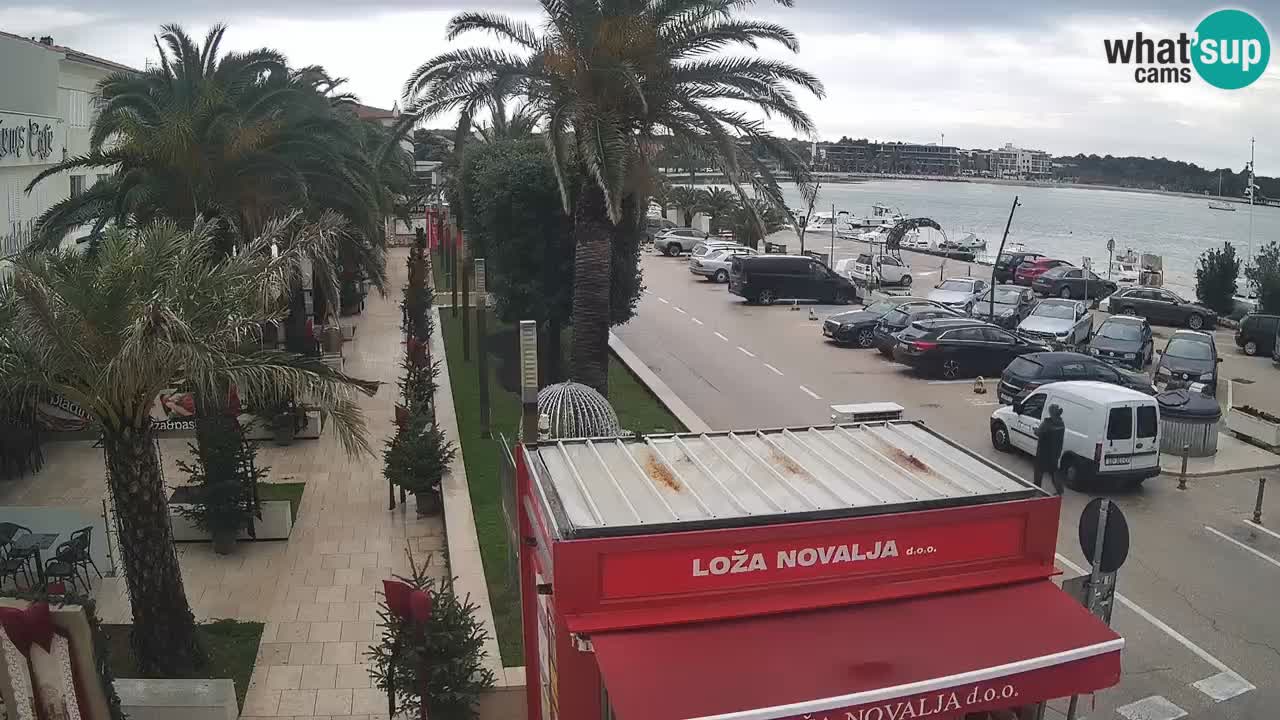 Live cam Novalja – Obala Petra Krešimira IV