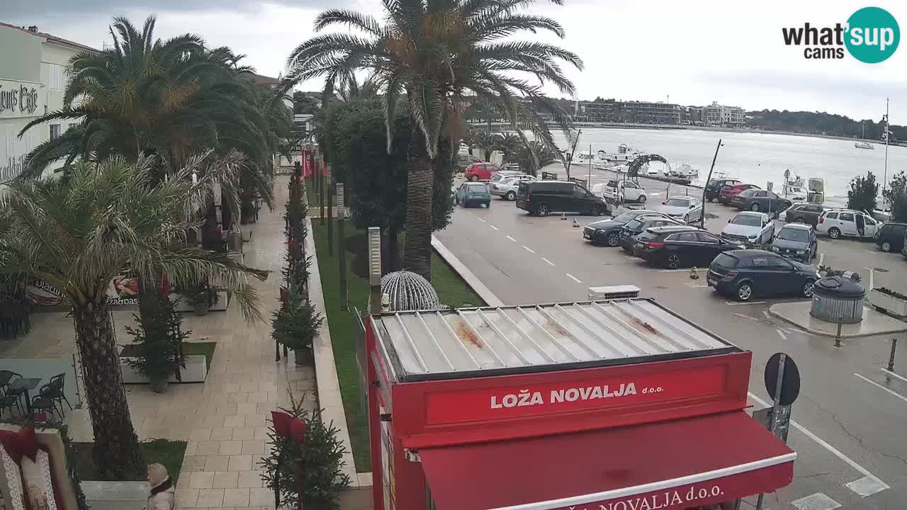 Webcam Novalja – Obala Petra Krešimira IV