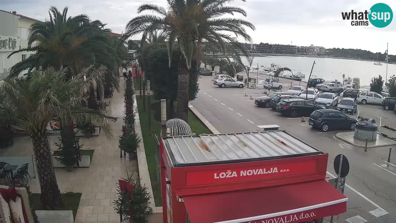 Live cam Novalja – Obala Petra Krešimira IV