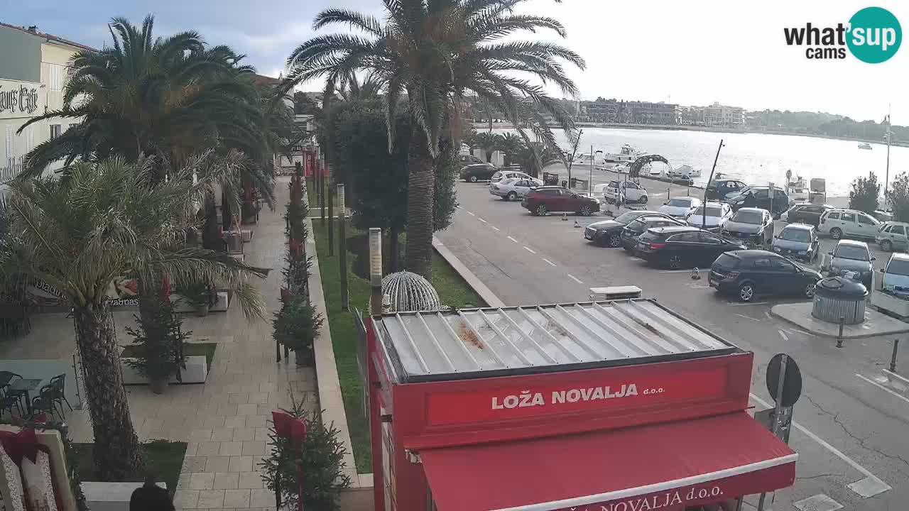 Webcam Novalja – Obala Petra Krešimira IV