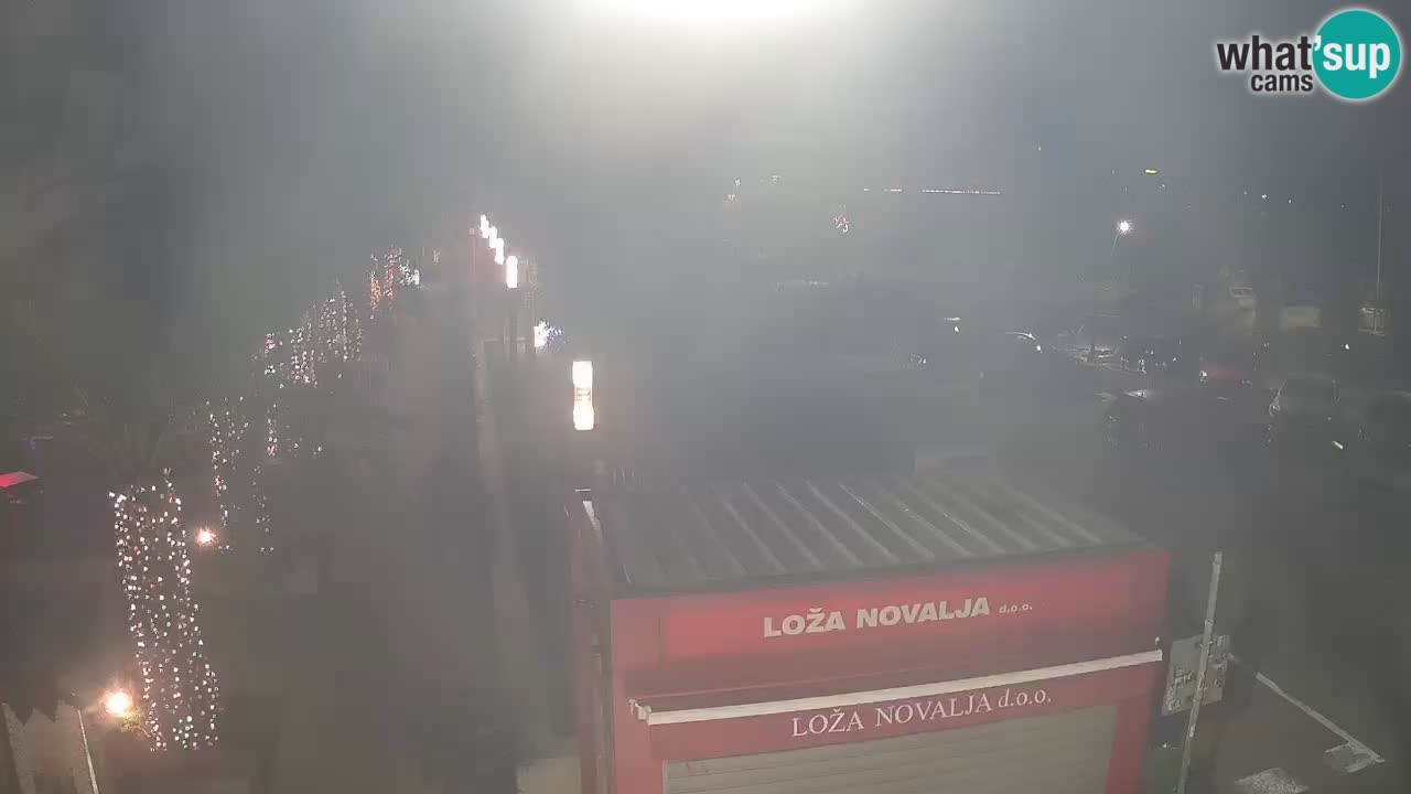 Live cam Novalja – Obala Petra Krešimira IV