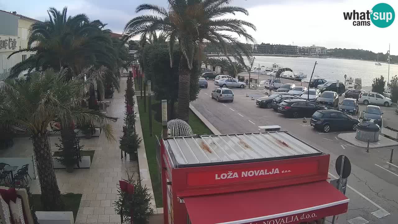 Live cam Novalja – Obala Petra Krešimira IV