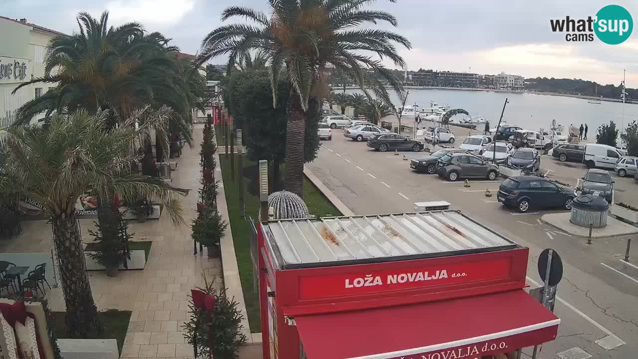 Live cam Novalja – Obala Petra Krešimira IV