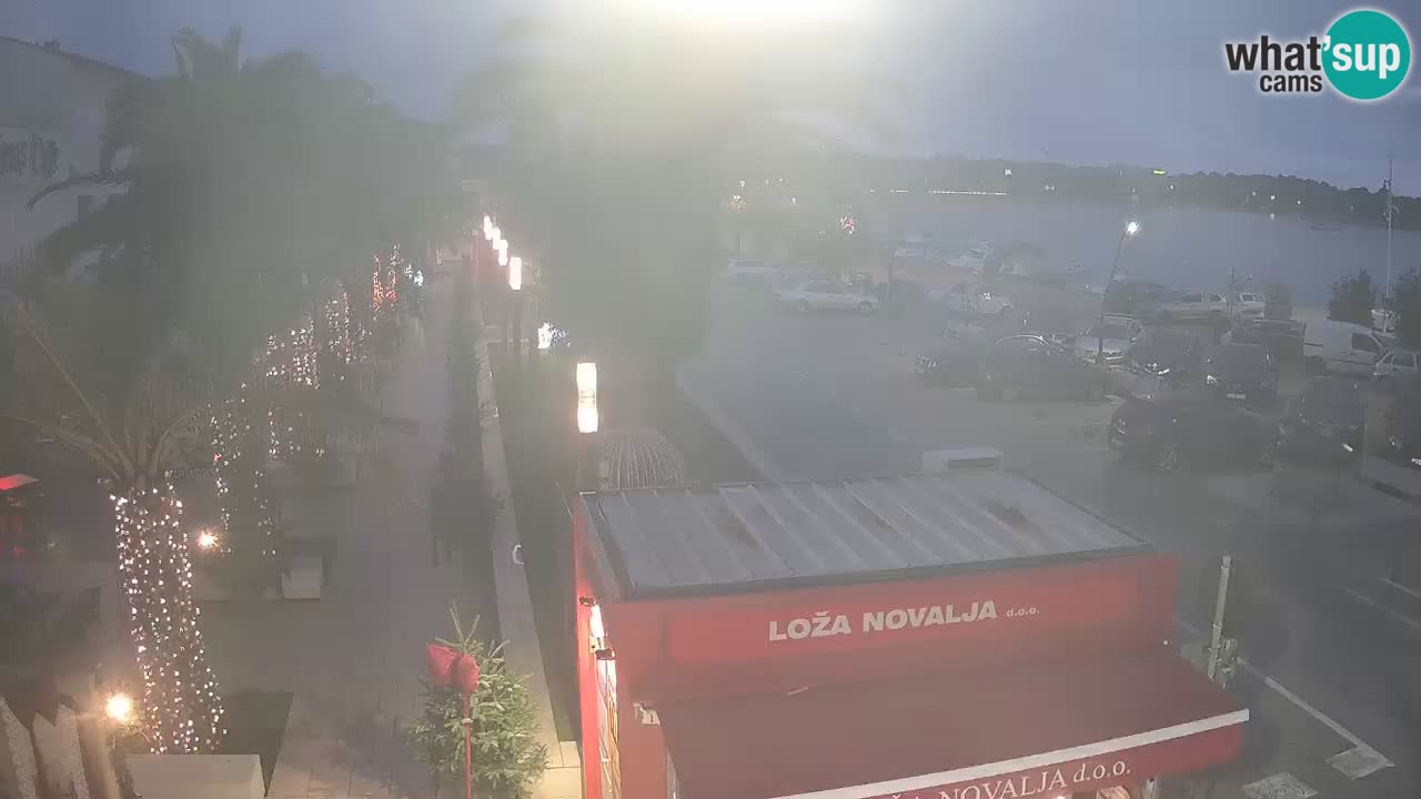 Live cam Novalja – Obala Petra Krešimira IV