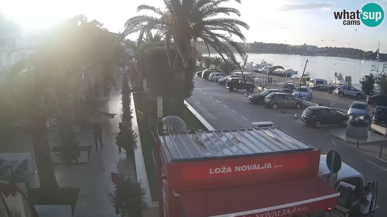 Live cam Novalja – Obala Petra Krešimira IV