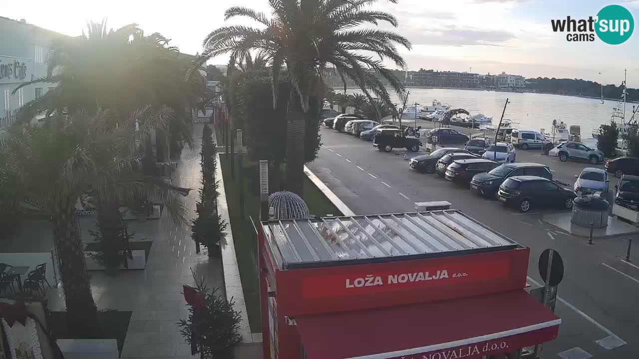 Live cam Novalja – Obala Petra Krešimira IV