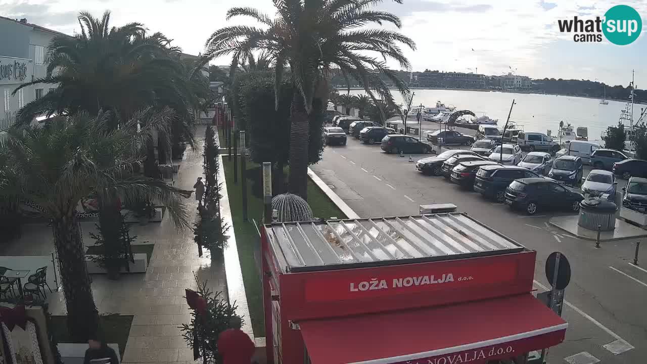 Live cam Novalja – Obala Petra Krešimira IV