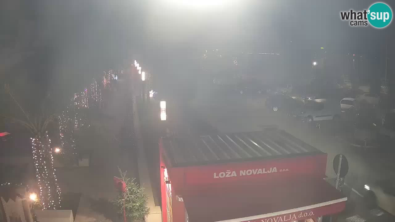 Webcam Novalja – Obala Petra Krešimira IV