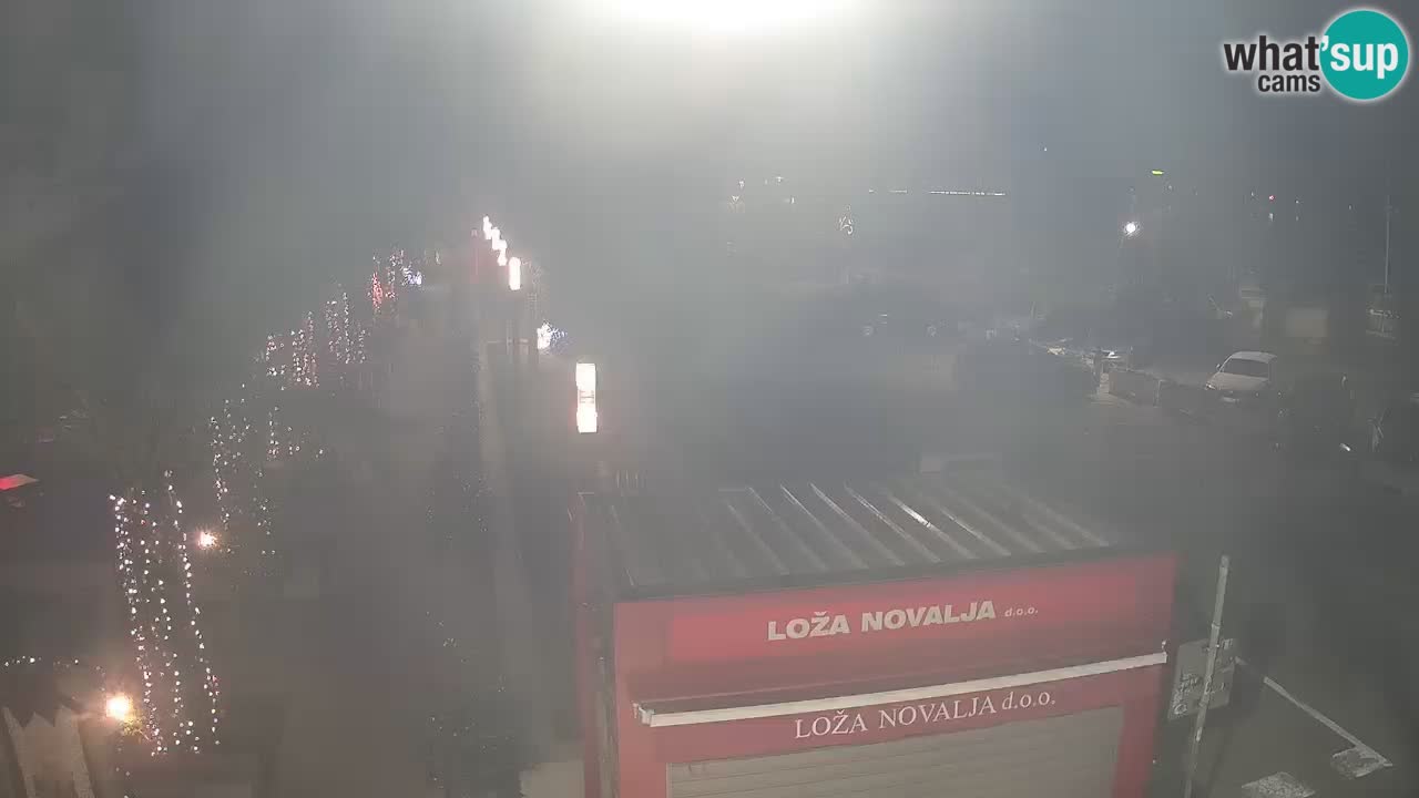 Webcam Novalja – Obala Petra Krešimira IV