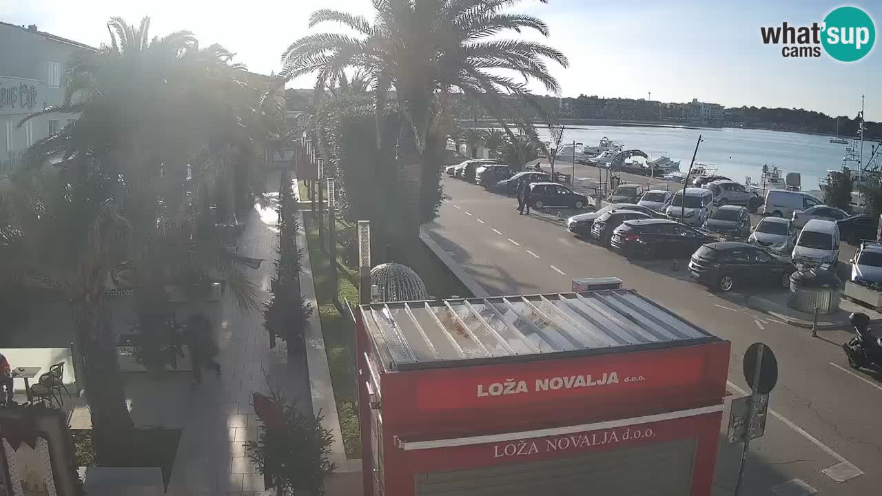 Webcam Novalja – Obala Petra Krešimira IV