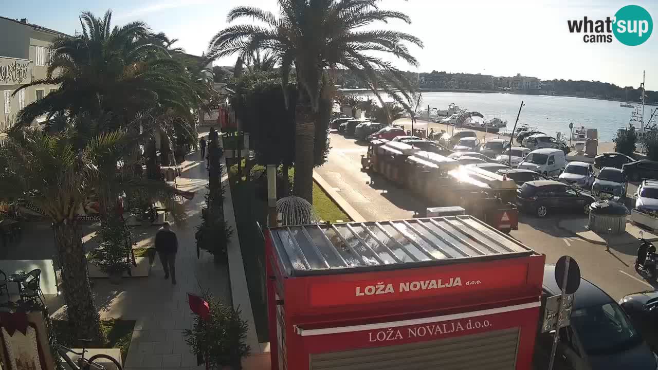 Webcam Novalja – Obala Petra Krešimira IV