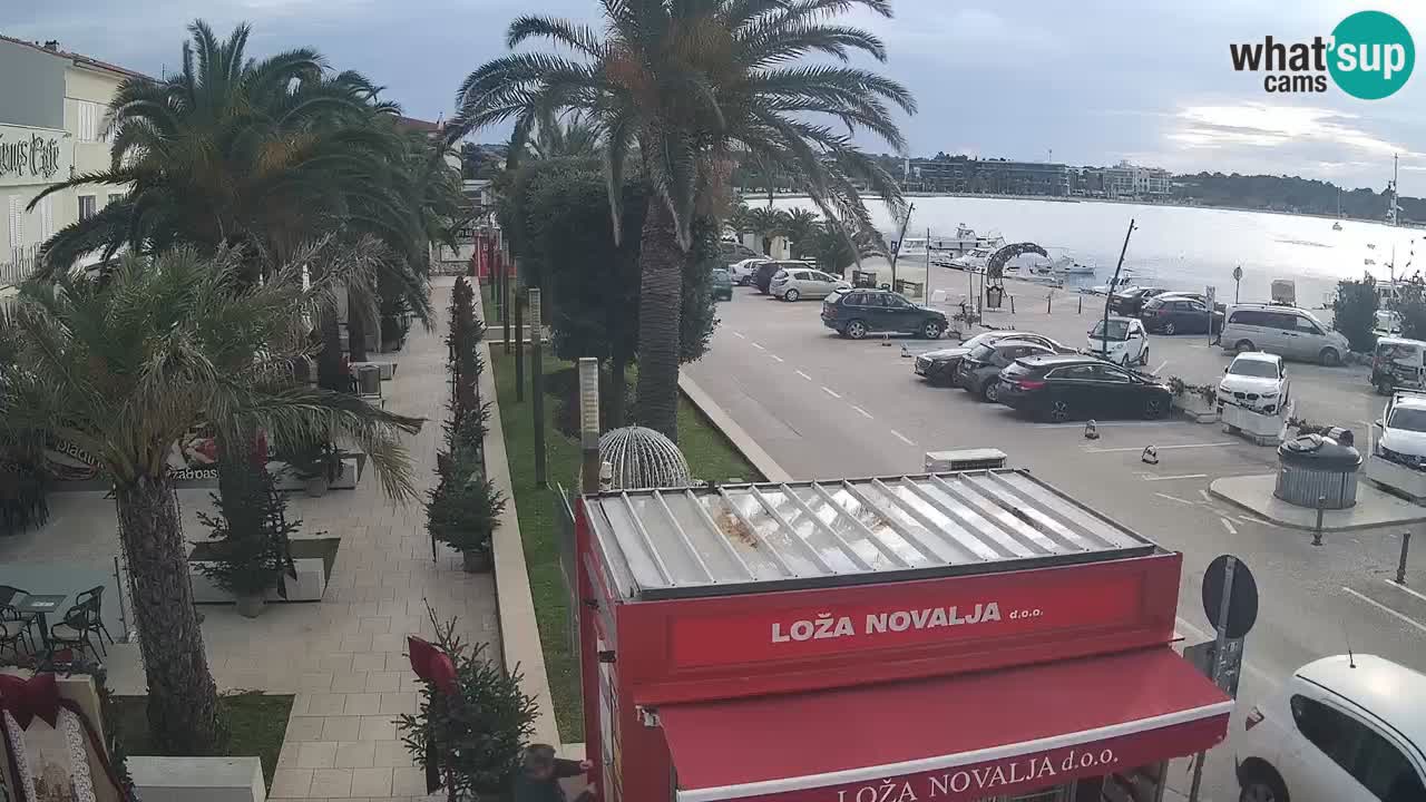 Live cam Novalja – Obala Petra Krešimira IV