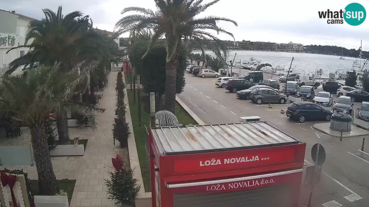 Webcam Novalja – Obala Petra Krešimira IV