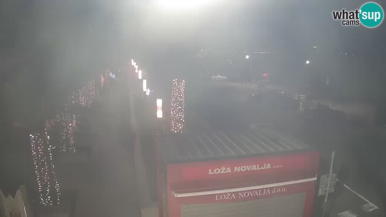 Webcam Novalja – Obala Petra Krešimira IV