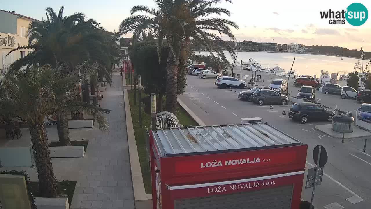 Live cam Novalja – Obala Petra Krešimira IV