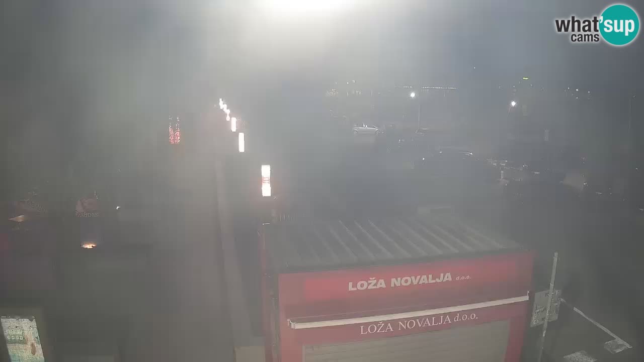 Webcam live Novalja – Obala Petra Krešimira IV