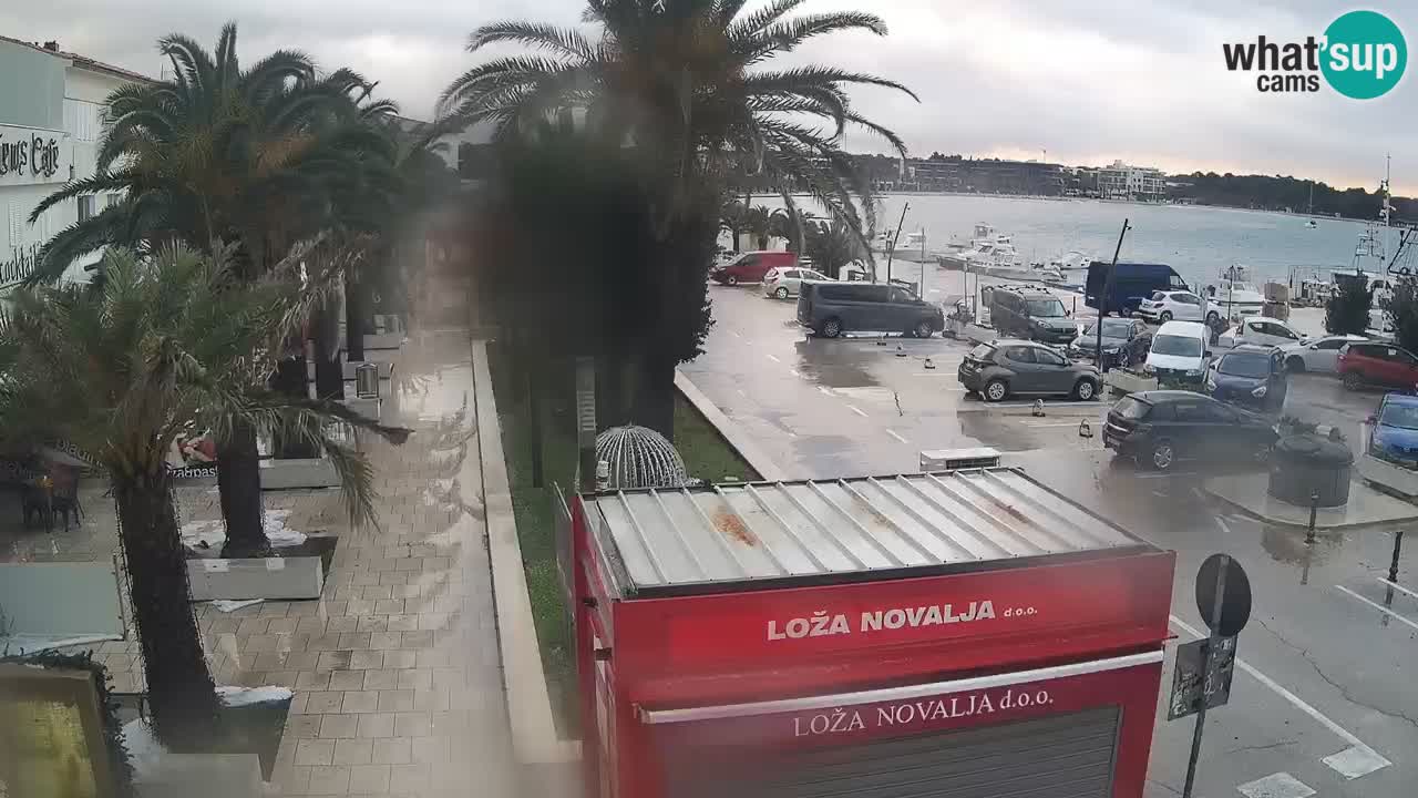 Webcam live Novalja – Obala Petra Krešimira IV