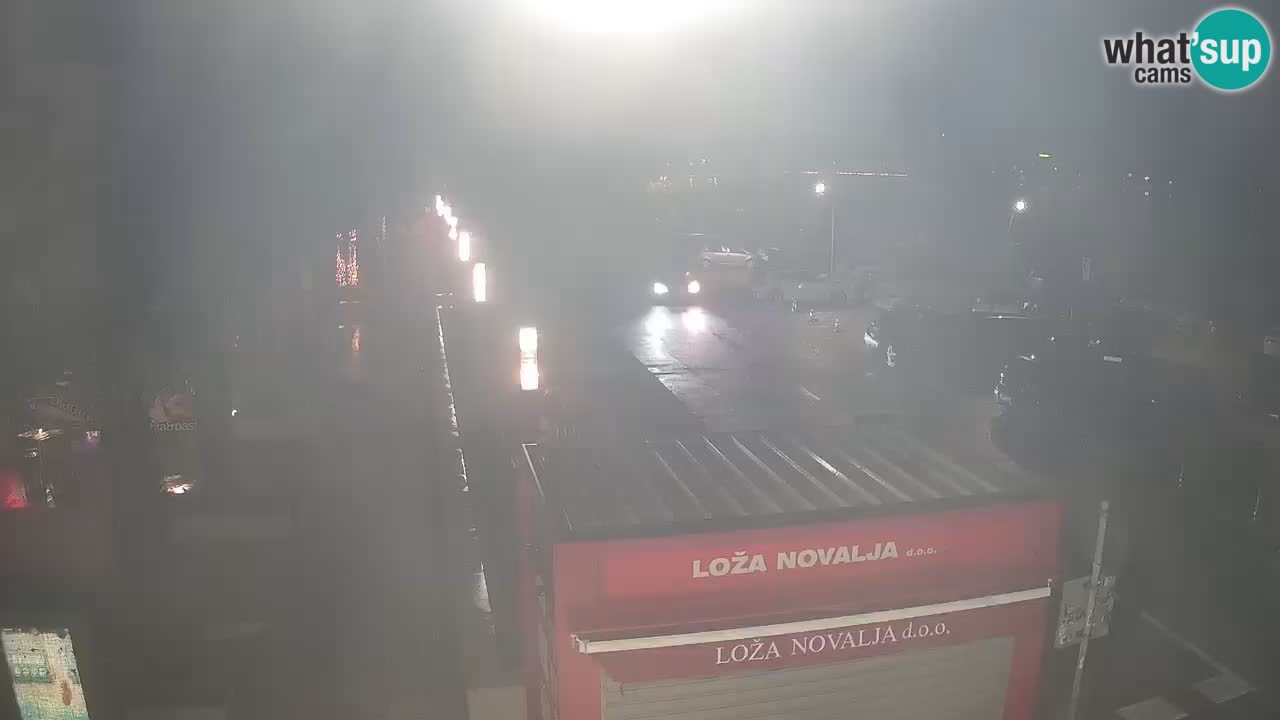 Webcam Novalja – Obala Petra Krešimira IV