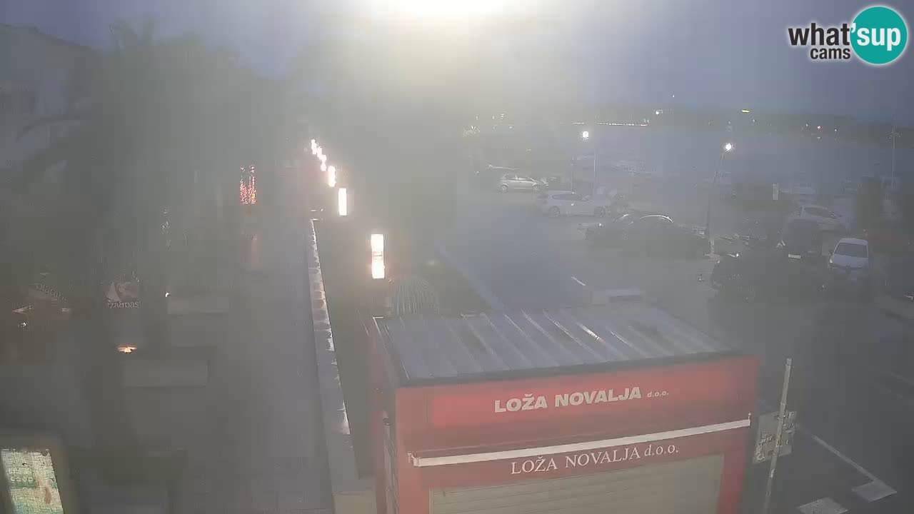 Webcam Novalja – Obala Petra Krešimira IV