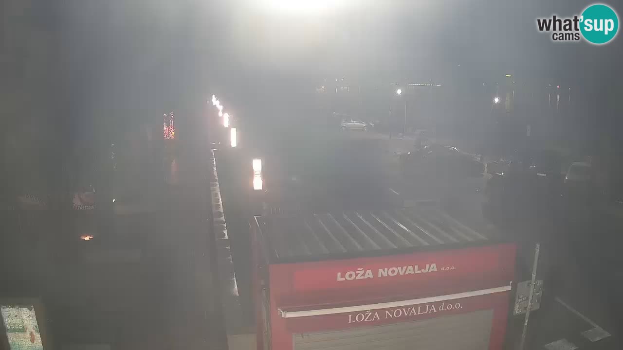 Webcam Novalja – Obala Petra Krešimira IV