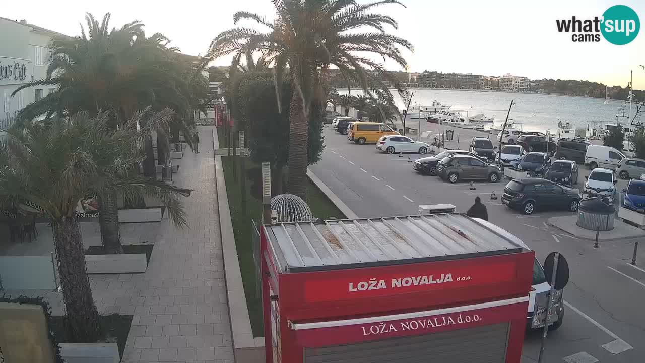 Webcam Novalja – Obala Petra Krešimira IV