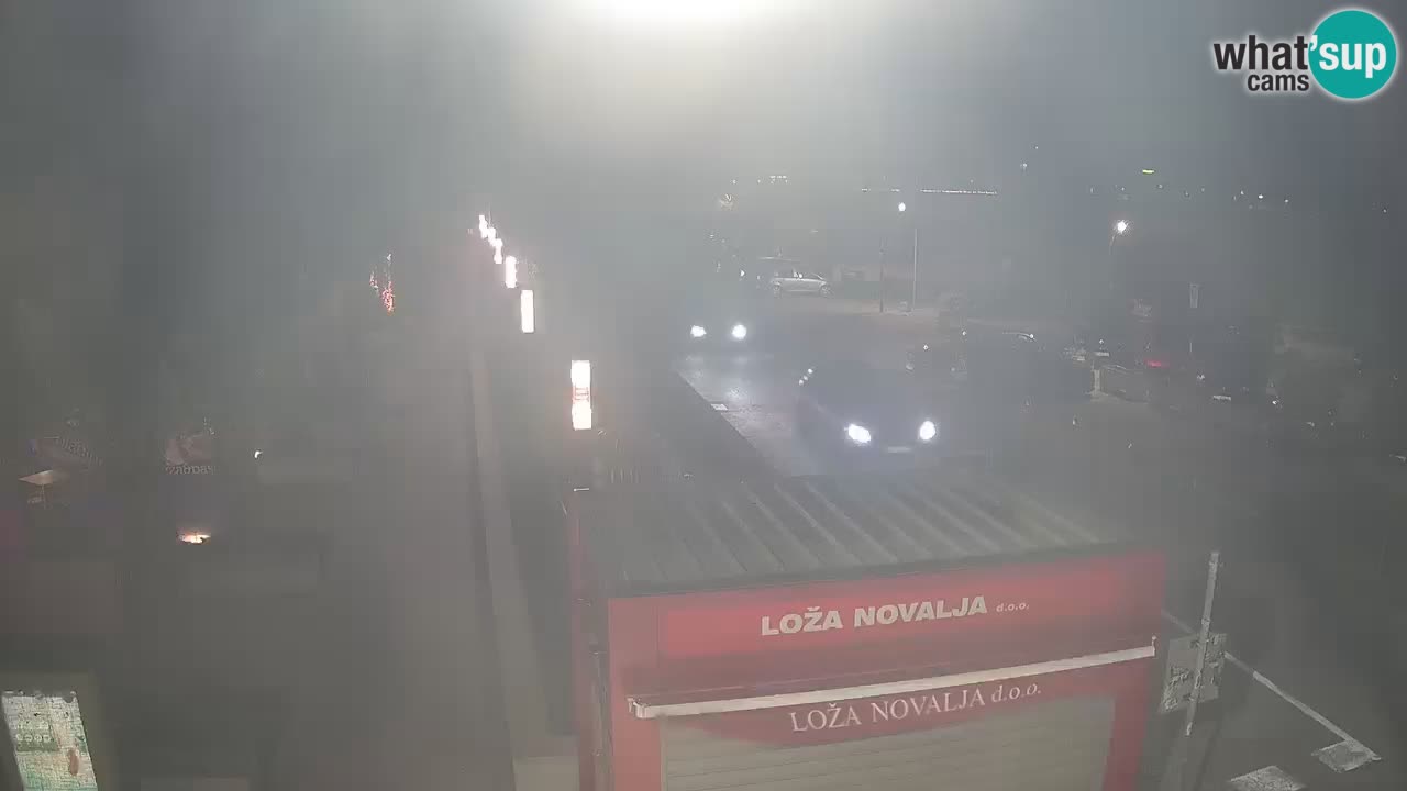 Webcam Novalja – Obala Petra Krešimira IV