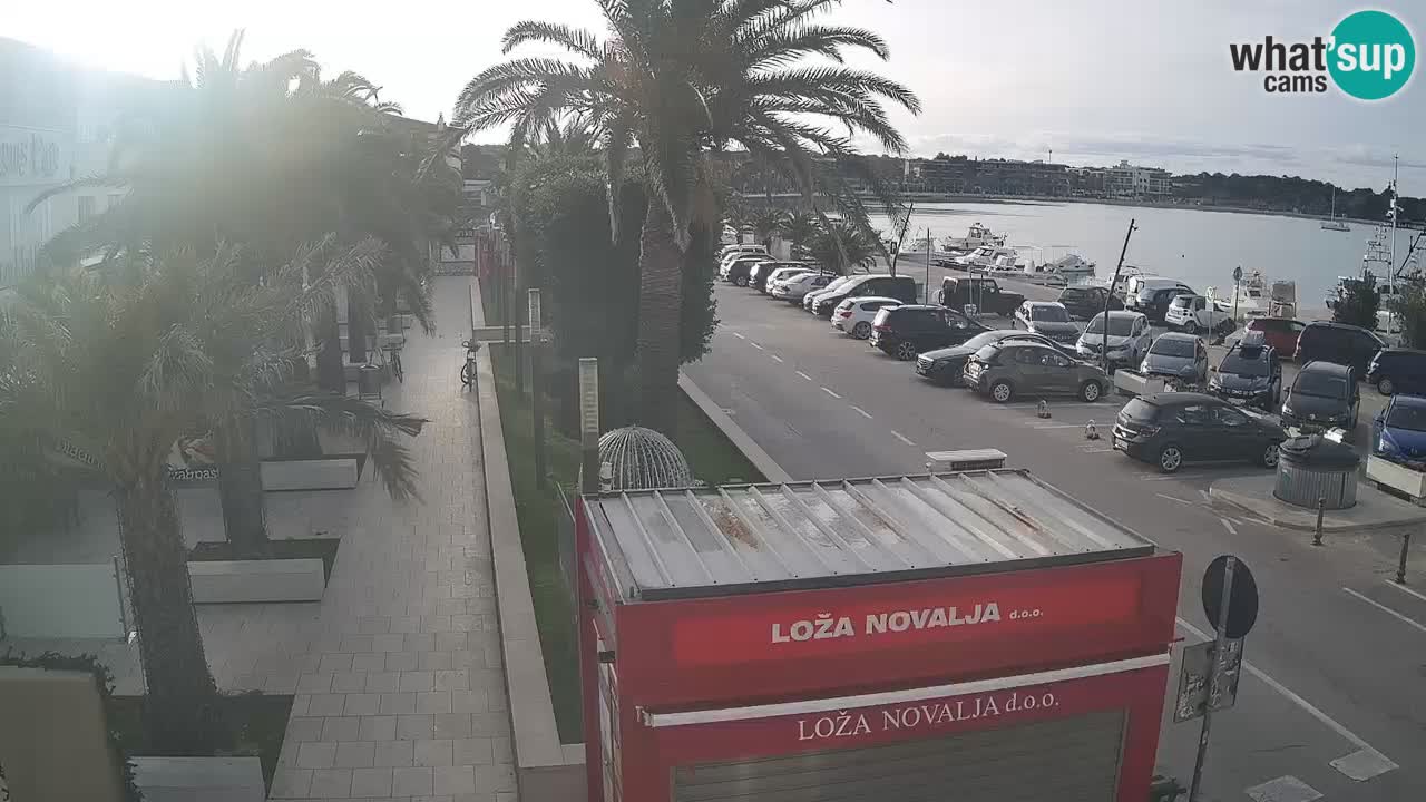 Webcam Novalja – Obala Petra Krešimira IV