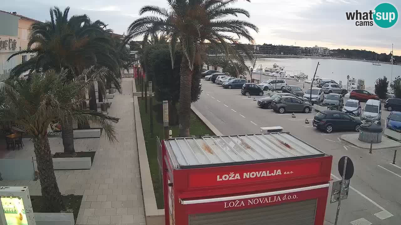 Webcam Novalja – Obala Petra Krešimira IV