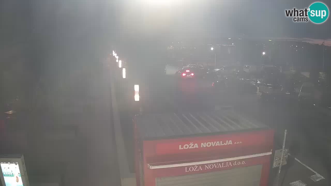 Webcam Novalja – Obala Petra Krešimira IV