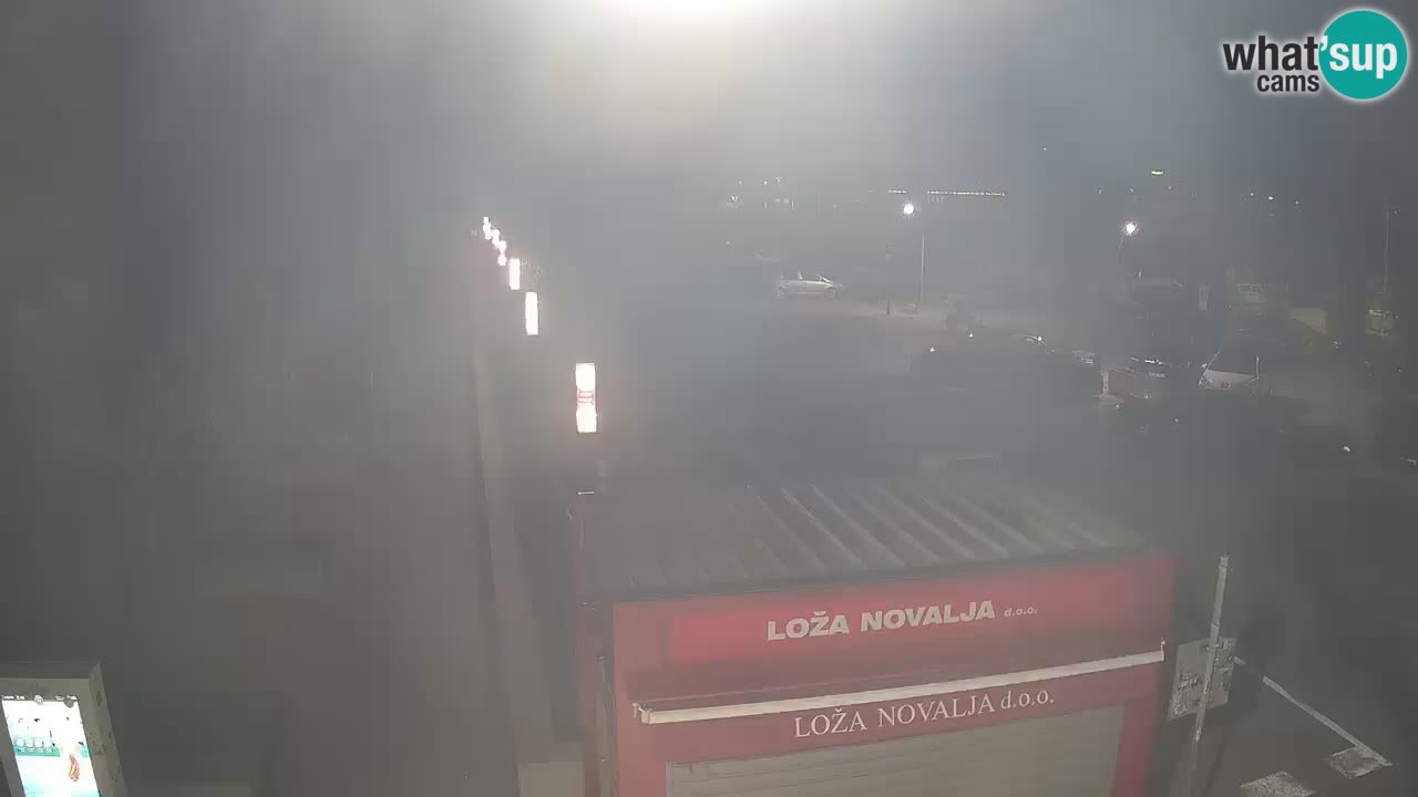 Live cam Novalja – Obala Petra Krešimira IV