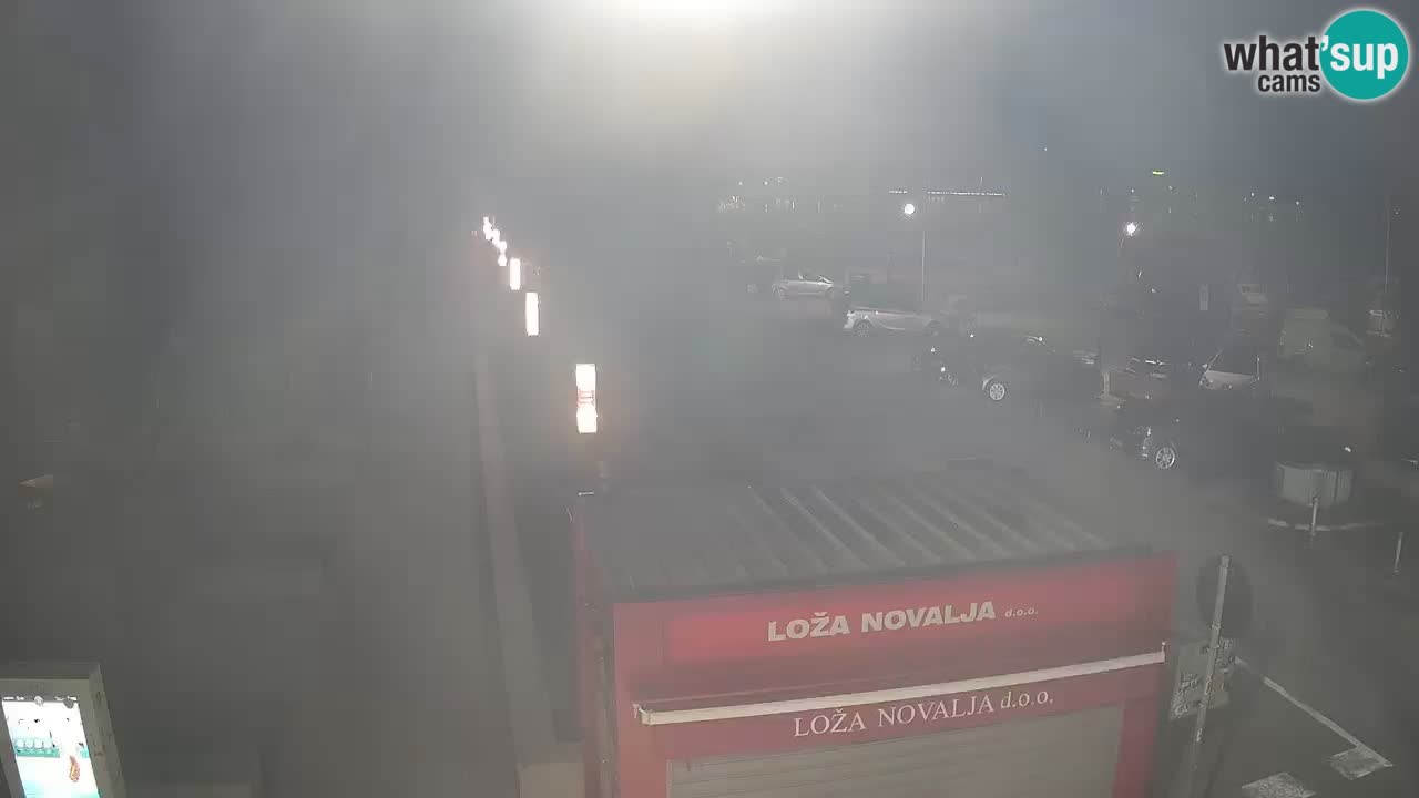 Live cam Novalja – Obala Petra Krešimira IV