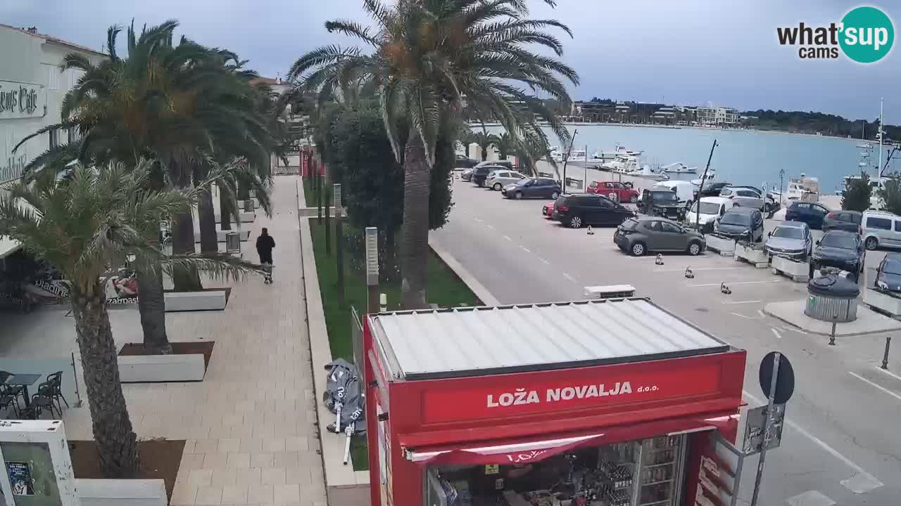 Live cam Novalja – Obala Petra Krešimira IV