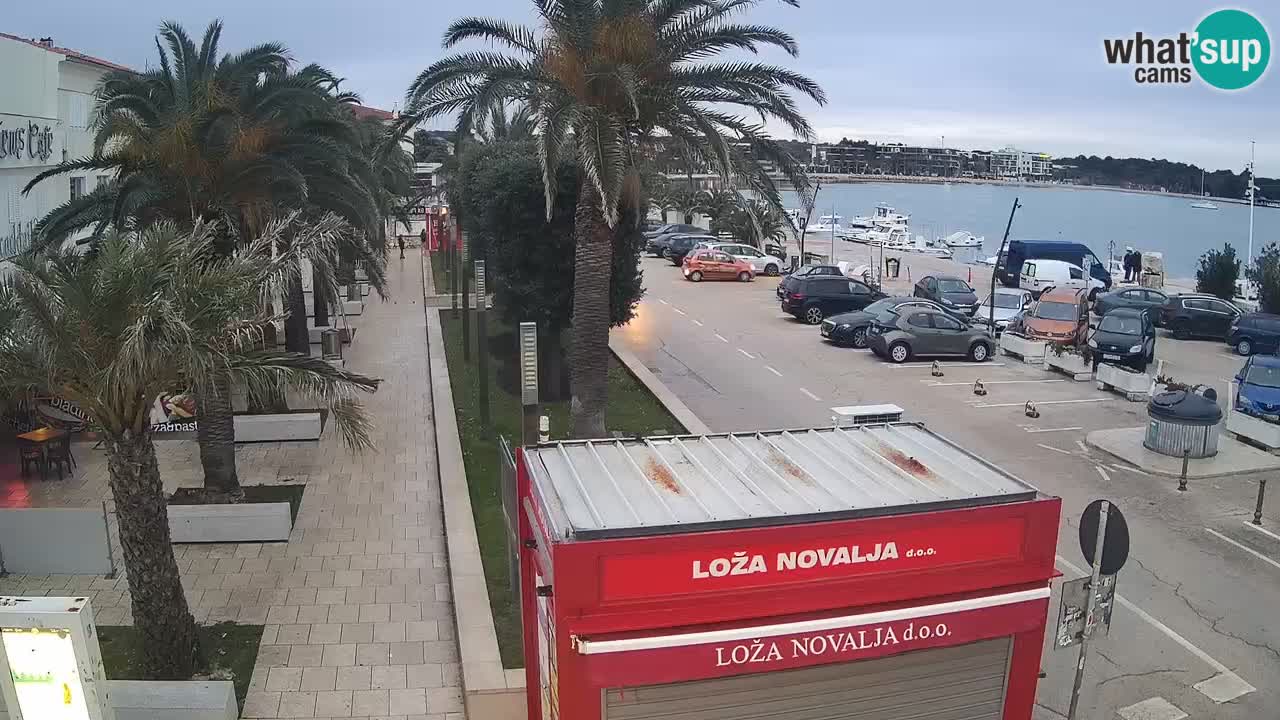 Webcam Novalja – Obala Petra Krešimira IV