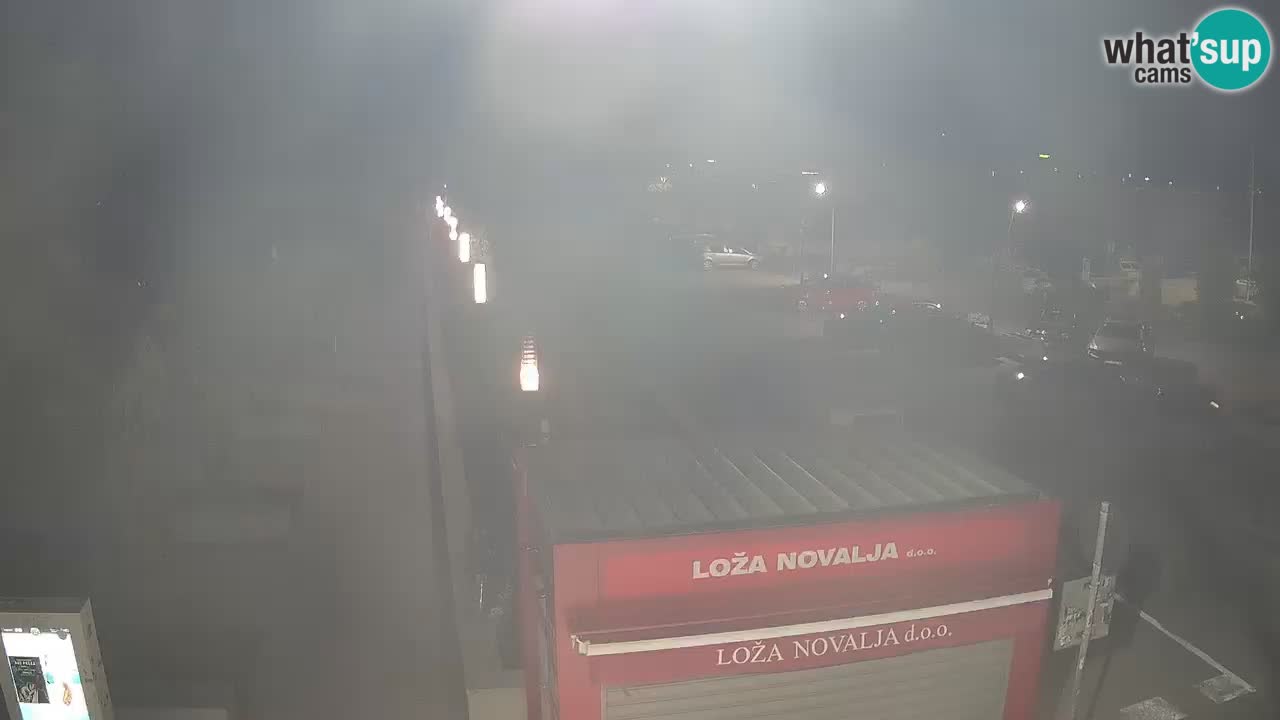 Live cam Novalja – Obala Petra Krešimira IV