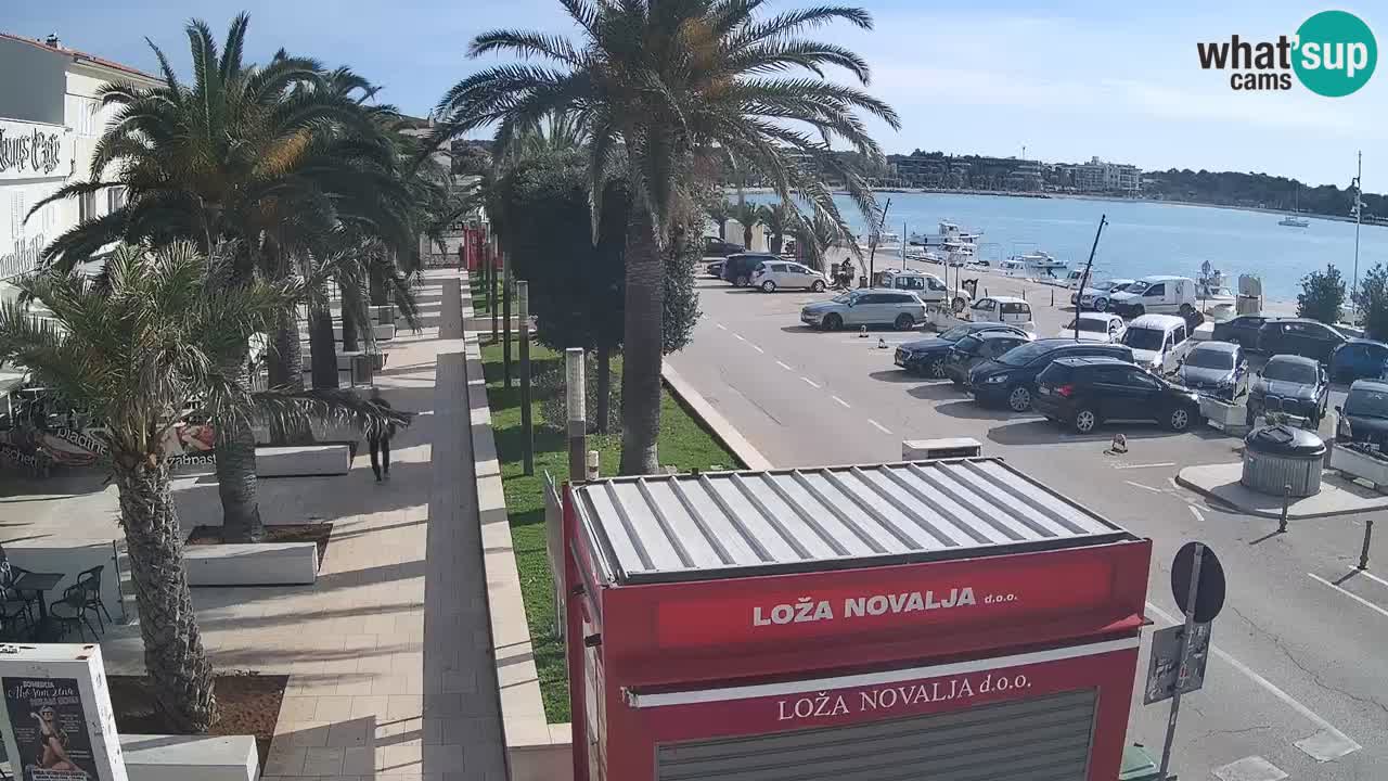 Webcam Novalja – Obala Petra Krešimira IV