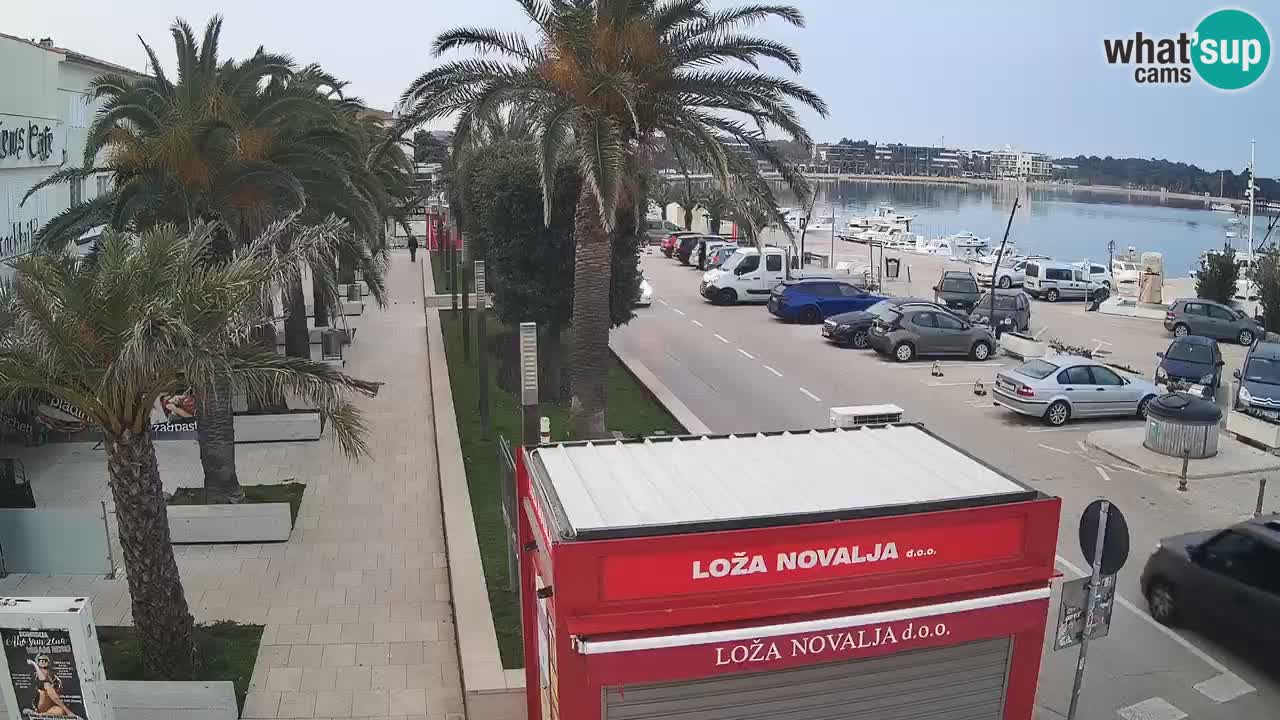 Webcam Novalja – Obala Petra Krešimira IV