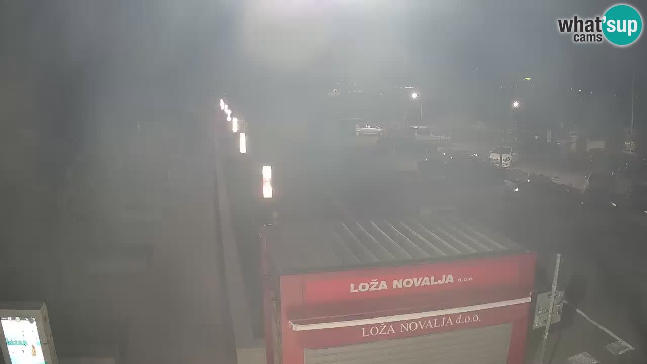 Webcam Novalja – Obala Petra Krešimira IV