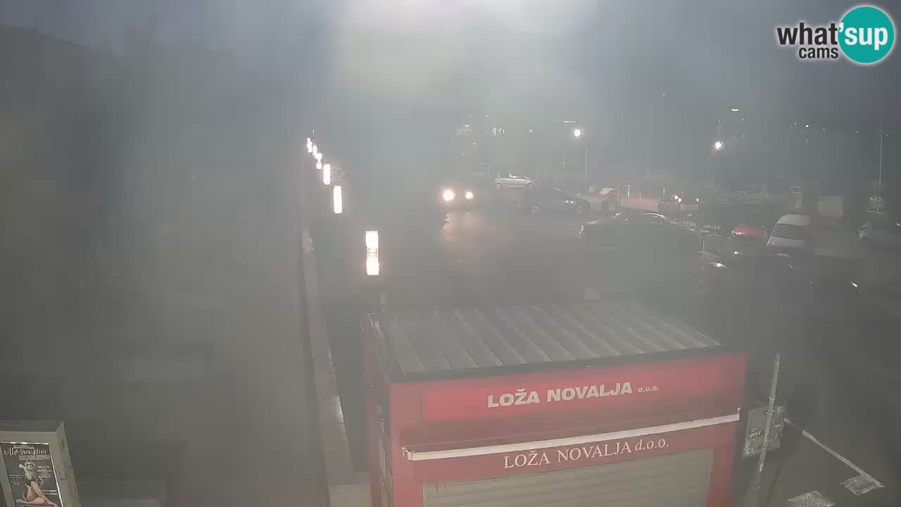 Webcam live Novalja – Obala Petra Krešimira IV