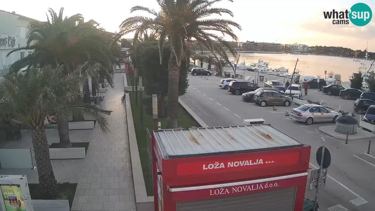 Live cam Novalja – Obala Petra Krešimira IV